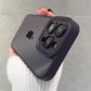 Crystal Clear Case with Metal Camera Protection and Action Button