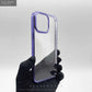 Crystal Clear Purple Hard PC Case