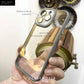 Crystal Clear Case with Metal Camera Protection and Action Button