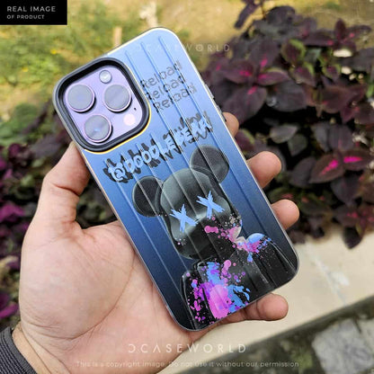 Doodle Bear Trolly Pattern Case