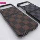  Check Pattern Luxury Case For Flip - 4