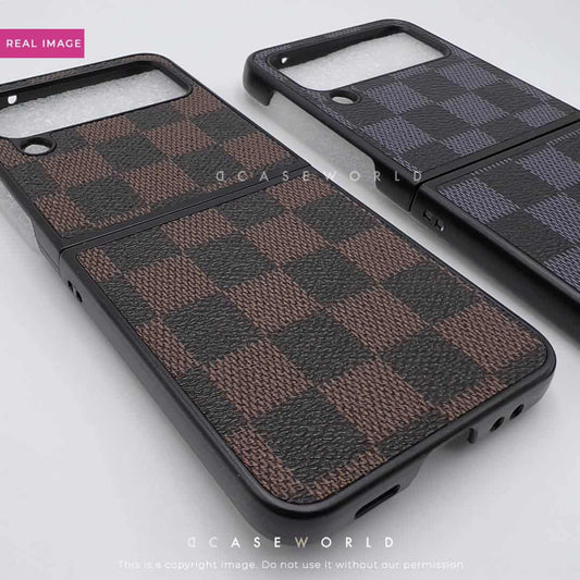  Check Pattern Luxury Case For Flip - 4