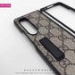 GC premium Leather Case with Back Stand For Fold  4
