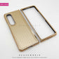 Luxury Champagne Gold Carbon Fiber Case