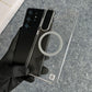 Clear View Magnetic Case with Alloy Camera Shield For S25 Ultra