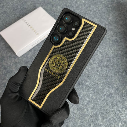 Luxe VRSC Limited Edition Leather Gloss Case for Galaxy S Series