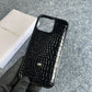 Luxury Croco Patent Leather Case