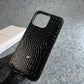 Luxury Croco Patent Leather Case