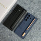 Z Fold 7 Ultra Matte Case with Kickstand & S Pen – Microfiber Lined