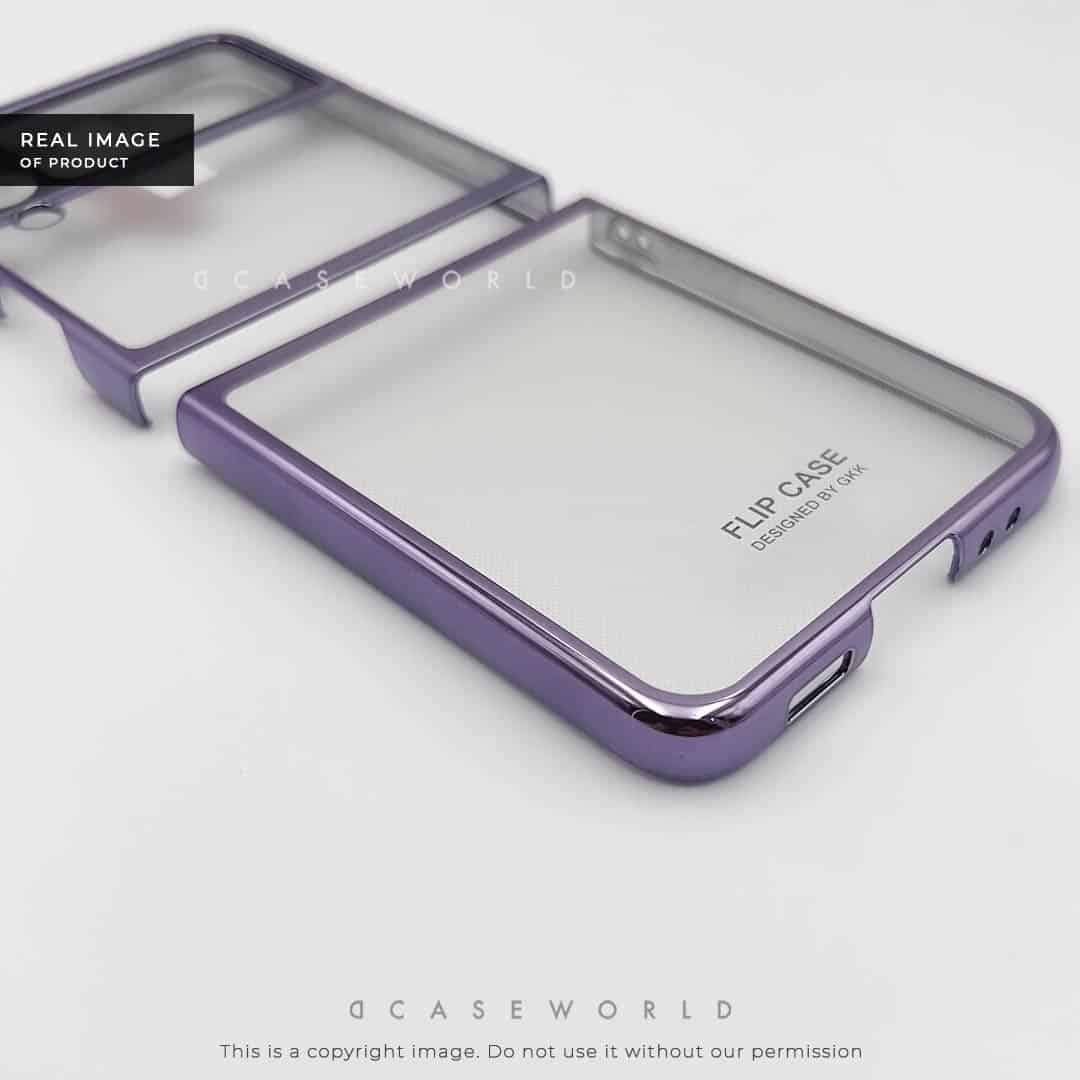 Purple Transee Case for Flip 4