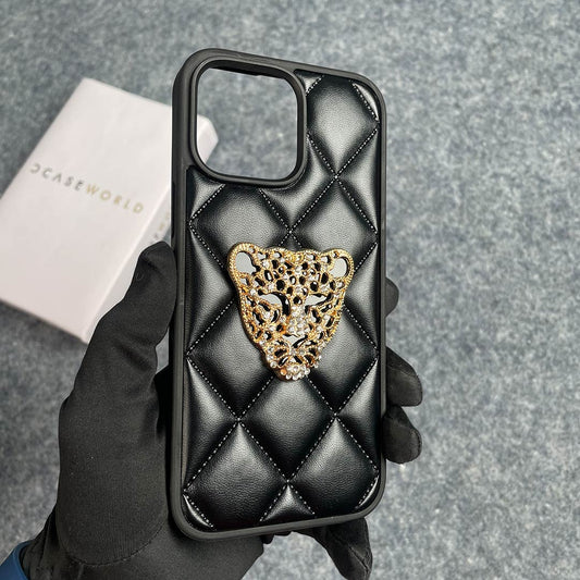 GrandeTiger – Quilted Leather Royal Case