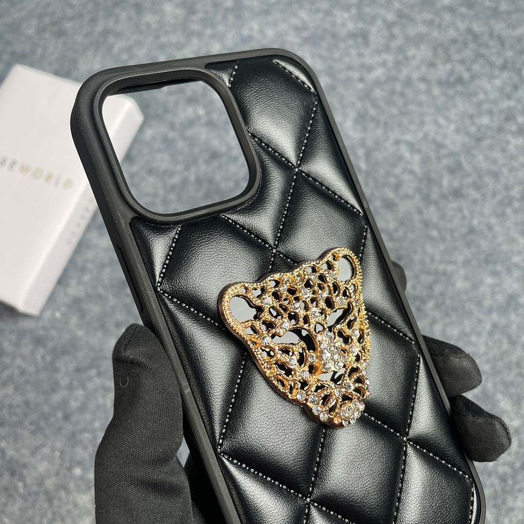 GrandeTiger – Quilted Leather Royal Case