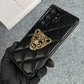 GrandeTiger – Quilted Leather Royal Case S25 Ultra