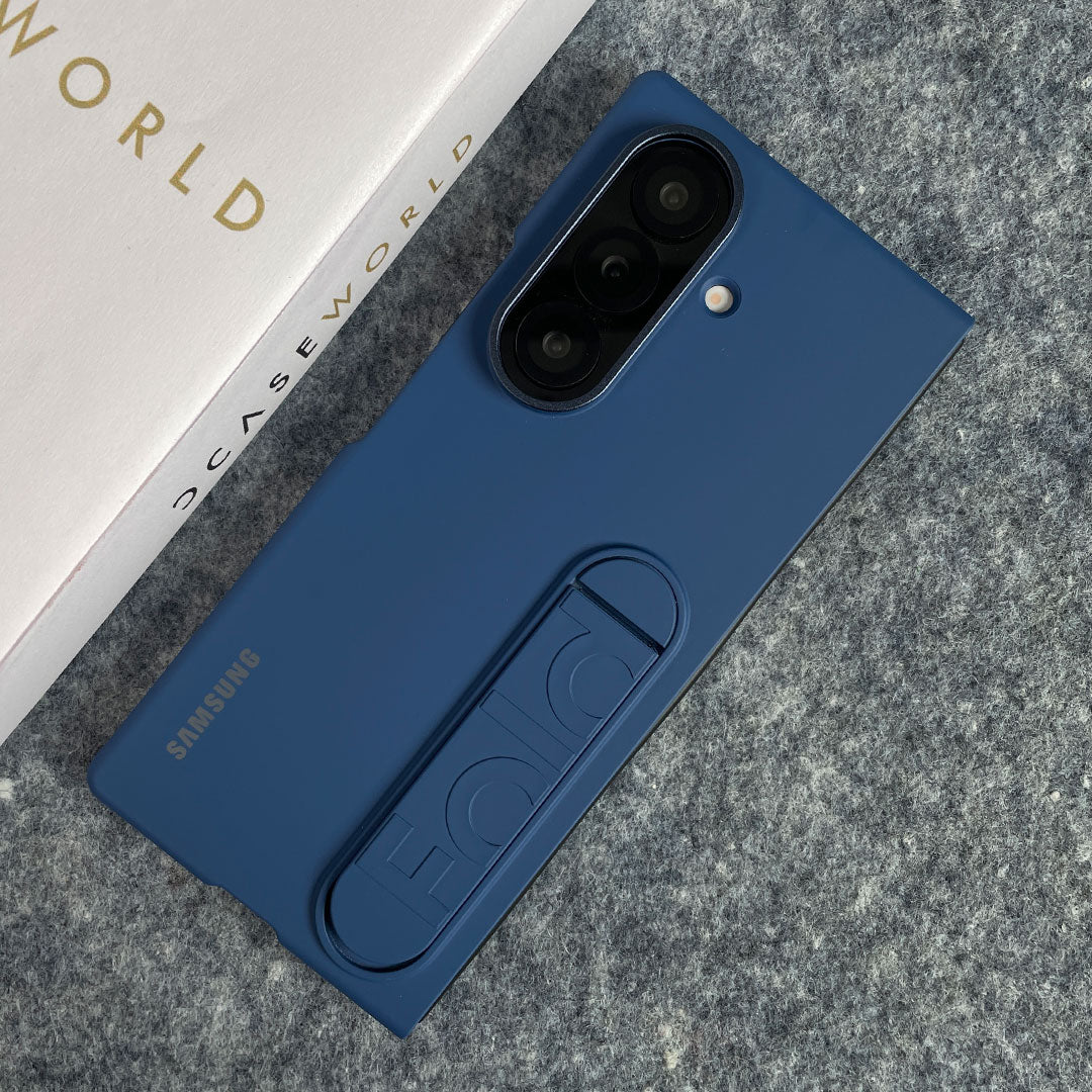 Silicone Case With Kickstand For Galaxy Z Fold 7