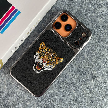 Santa Barbara Tiger Edition Leather Case for iPhone 17 Series