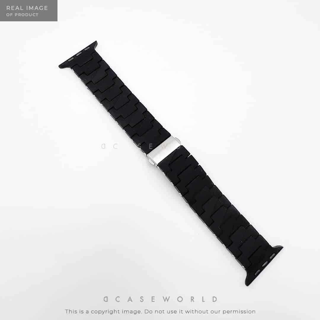 Silicon Armani Style Link Bracelet 42-44-45 MM