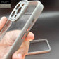 Crystal Clear Case with Metal Camera Protection and Action Button