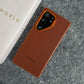 Signature Luxe Vegan Leather Case Galaxy S25 Ultra
