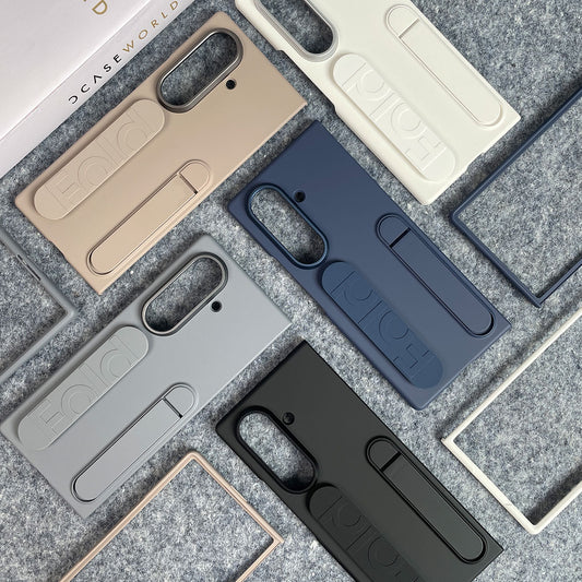 Z Fold Luxe Silicone Wrist Strap Case