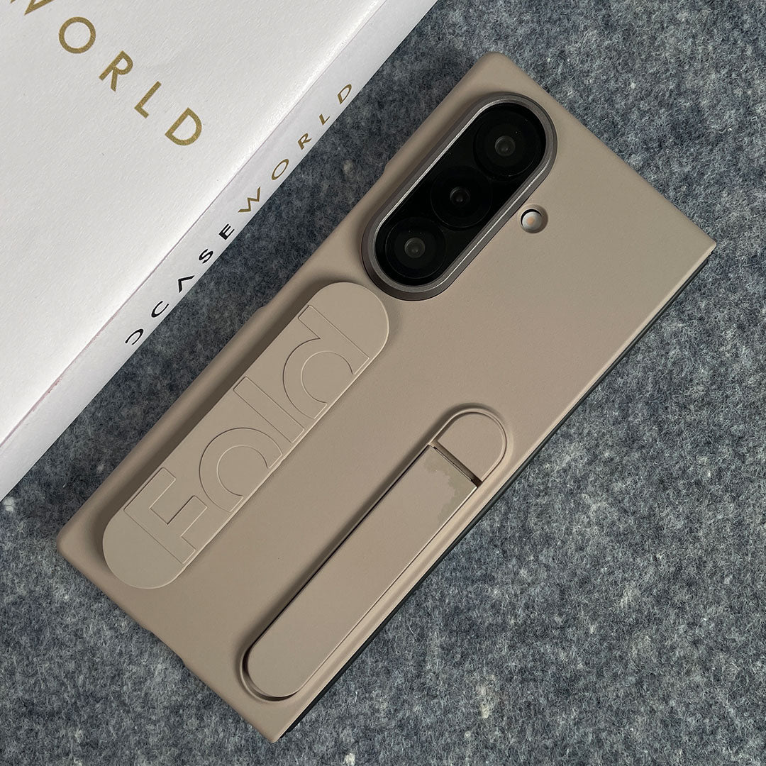 Z Fold Luxe Silicone Wrist Strap Case