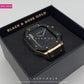 Luxury Stainless Steel Case with Silicon Strap (44-45MM)