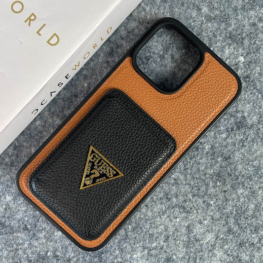 GSS MagCard Grain Leather Slim Case