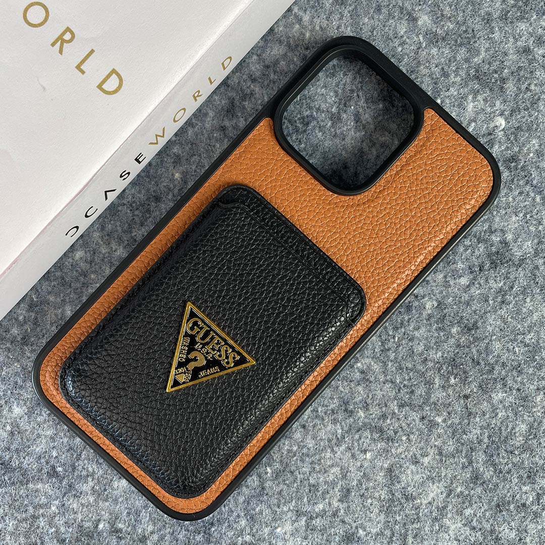GSS MagCard Grain Leather Slim Case