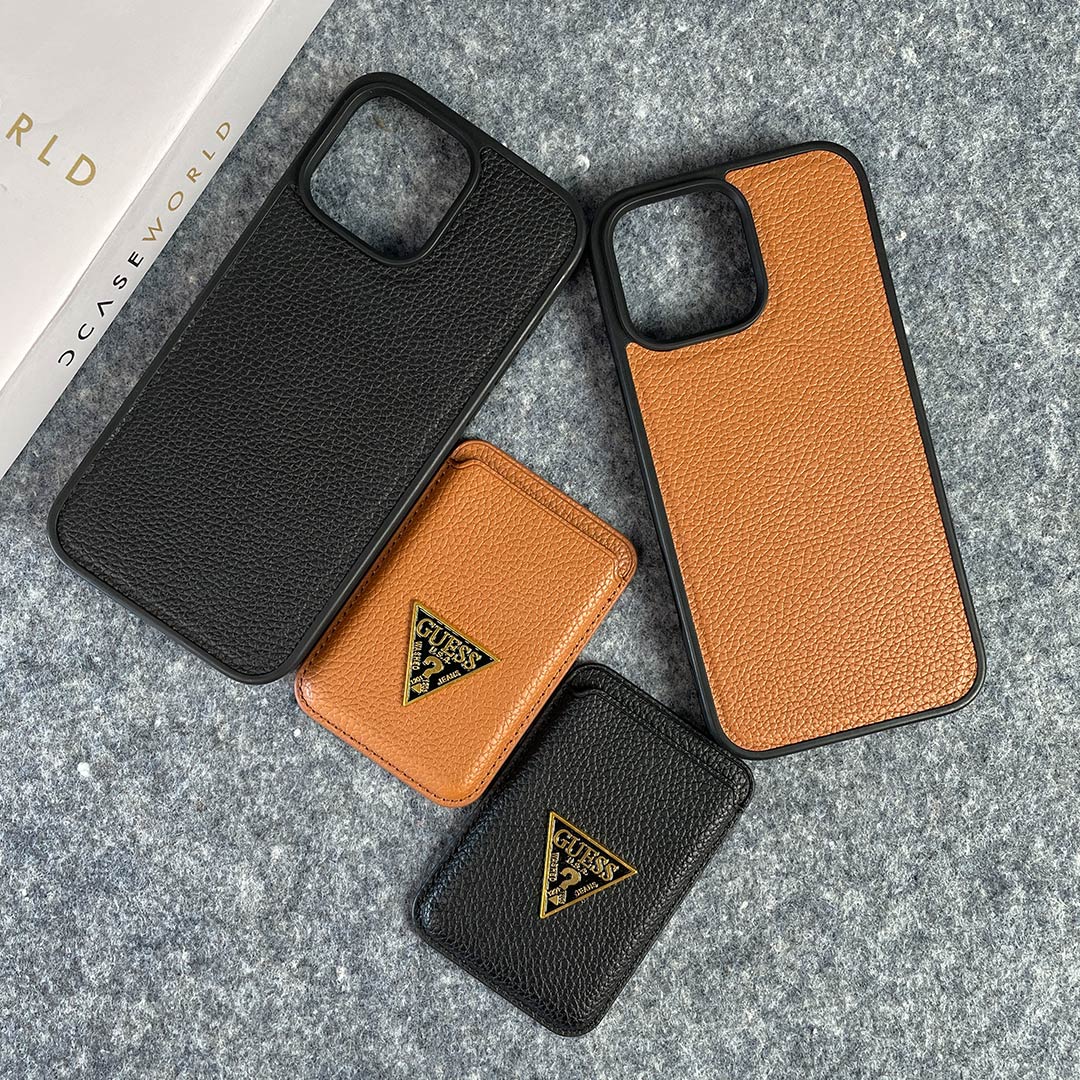 GSS MagCard Grain Leather Slim Case
