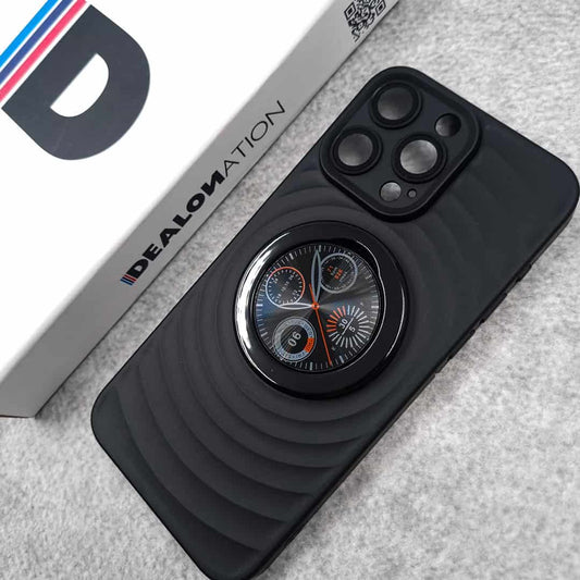 3D Wave Luxury Magnetic Bracket Case