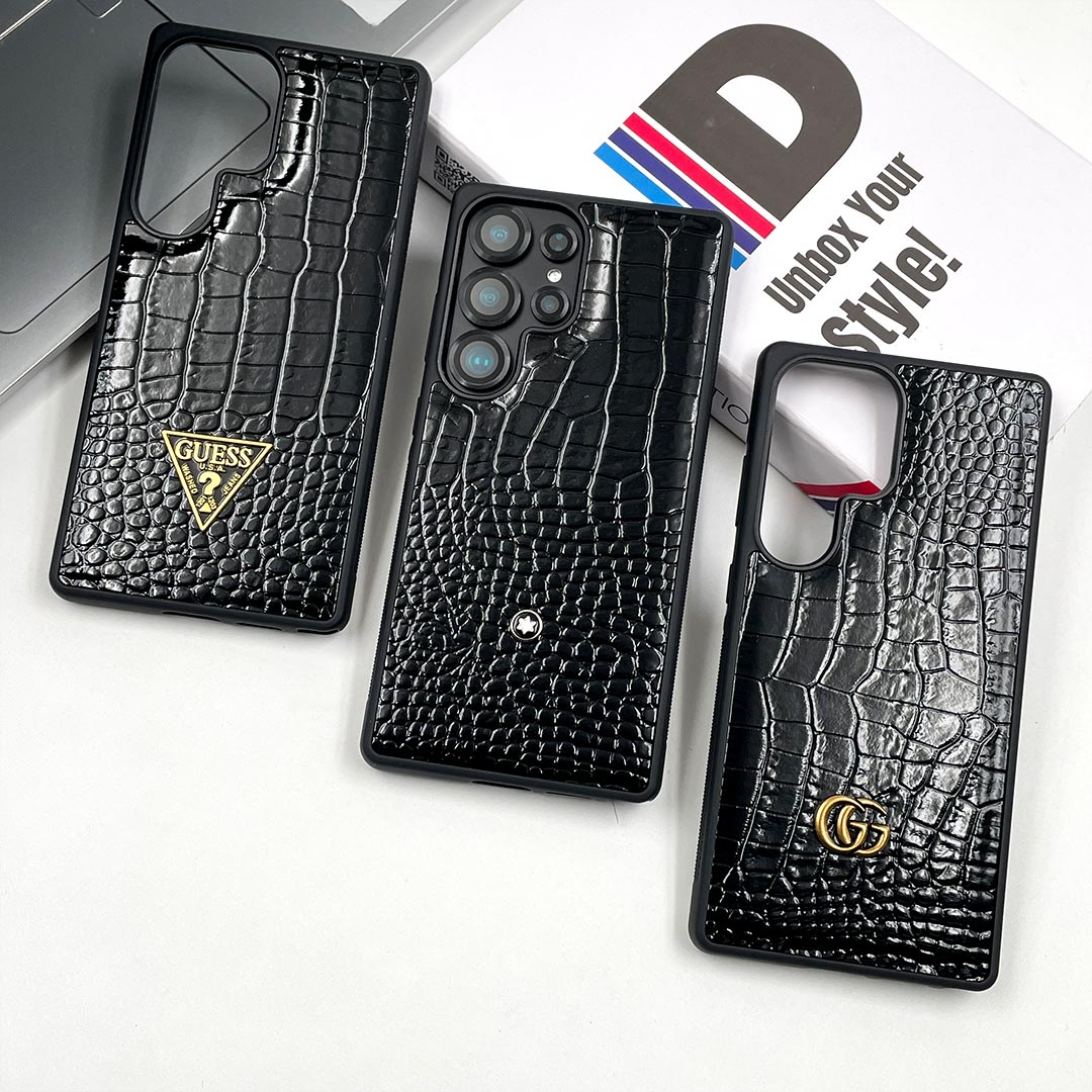 Luxury Croco Patent Leather Case (Copy)