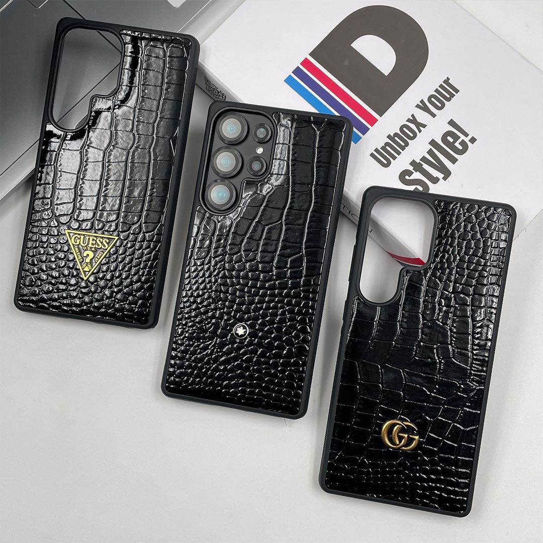 Luxury Croco Patent Leather Case (Copy)