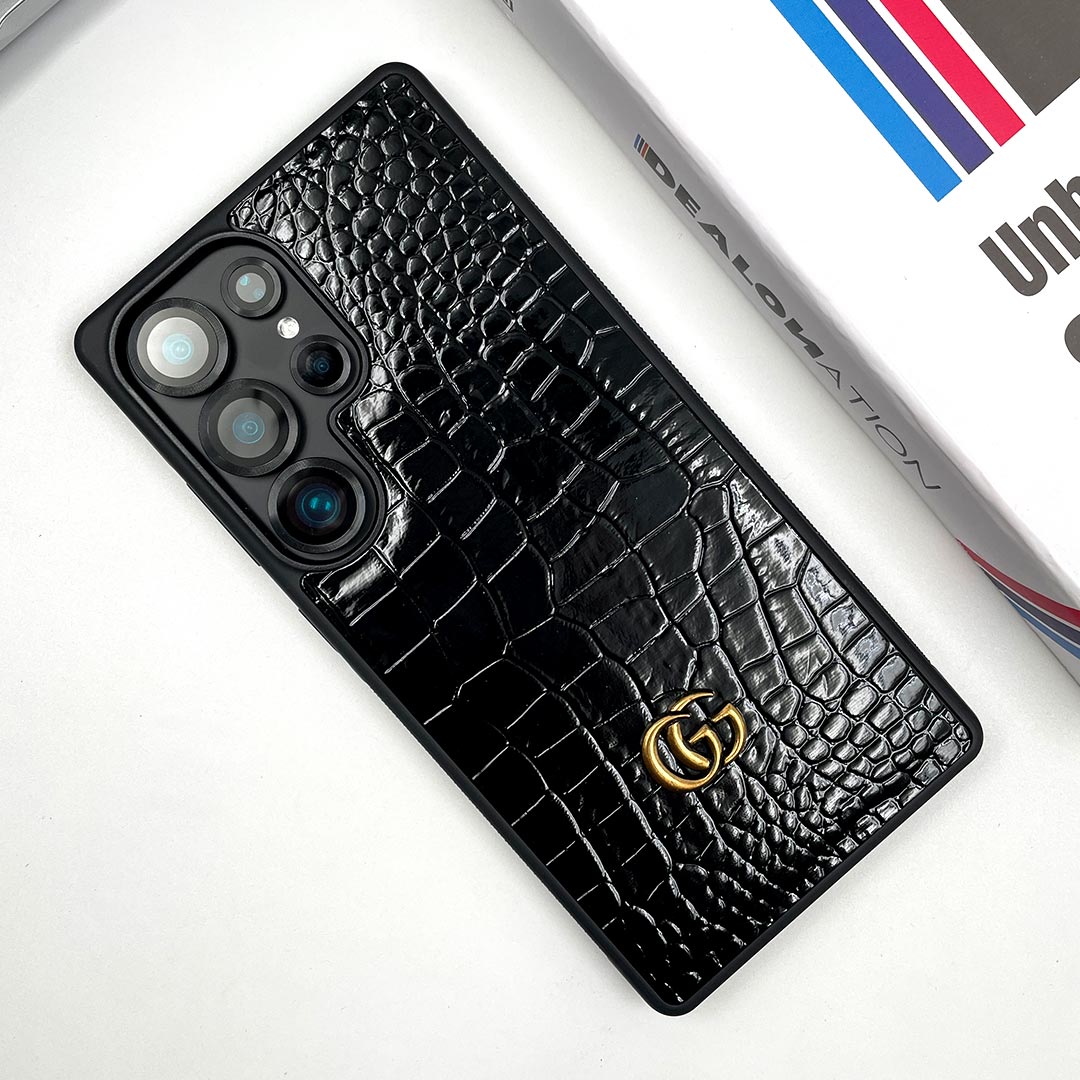Luxury Croco Patent Leather Case (Copy)