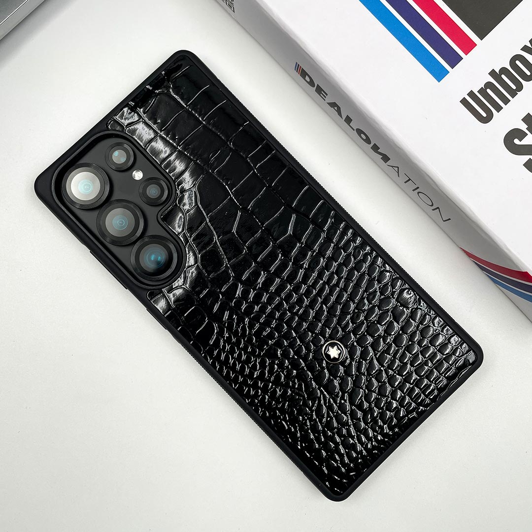 Luxury Croco Patent Leather Case (Copy)