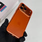 Candy Pop Orange Clear Case
