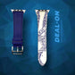 Double Tone Designer Leather Apple Watch Band