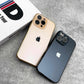 Elegant Matte Chrome Plated Lens Protection Case