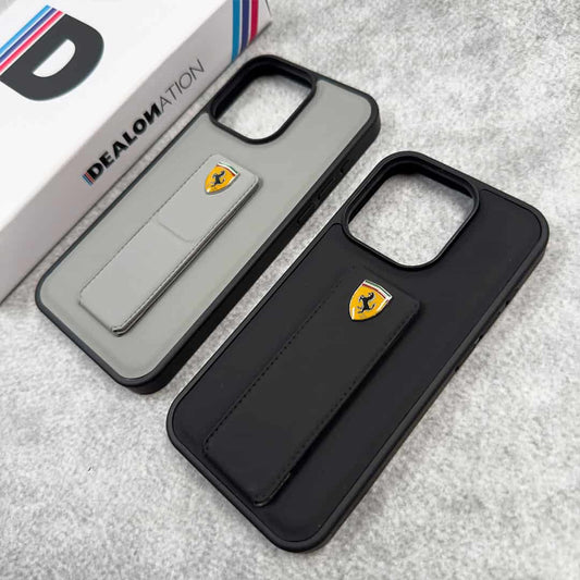 FR Leather Case with Magnetic Closure Stand