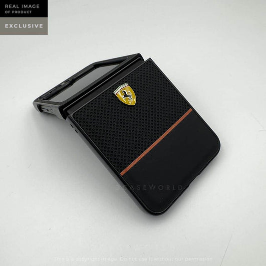 FR Dotted Leather Case – Flip 5