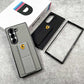 FR Leather Case with Magnetic Closure Stand for Galaxy Z Fold 6