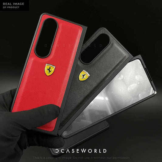 FR Soft Leather Case with Front Glass