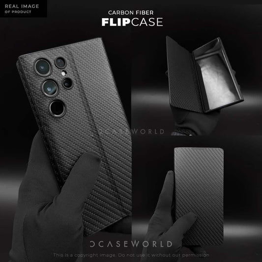 Flip Carbon Fiber for S23 Ultra