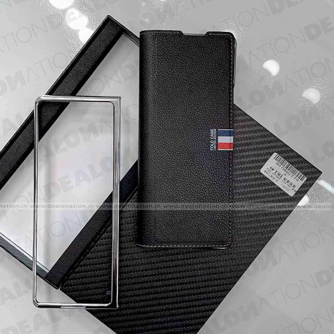 Z Fold 2 Flip Leather Luxury Case