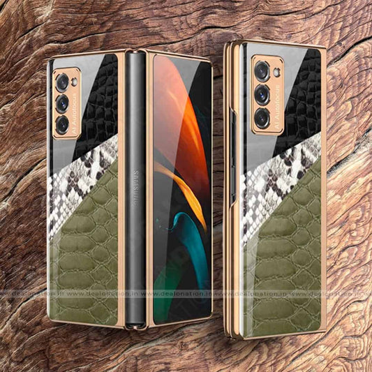 Snake Pattern Luxury Case Samsung - Z Fold 2