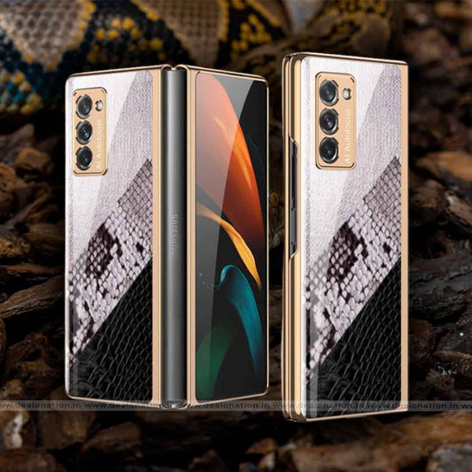 Snake Pattern Luxury Case Samsung - Z Fold 2