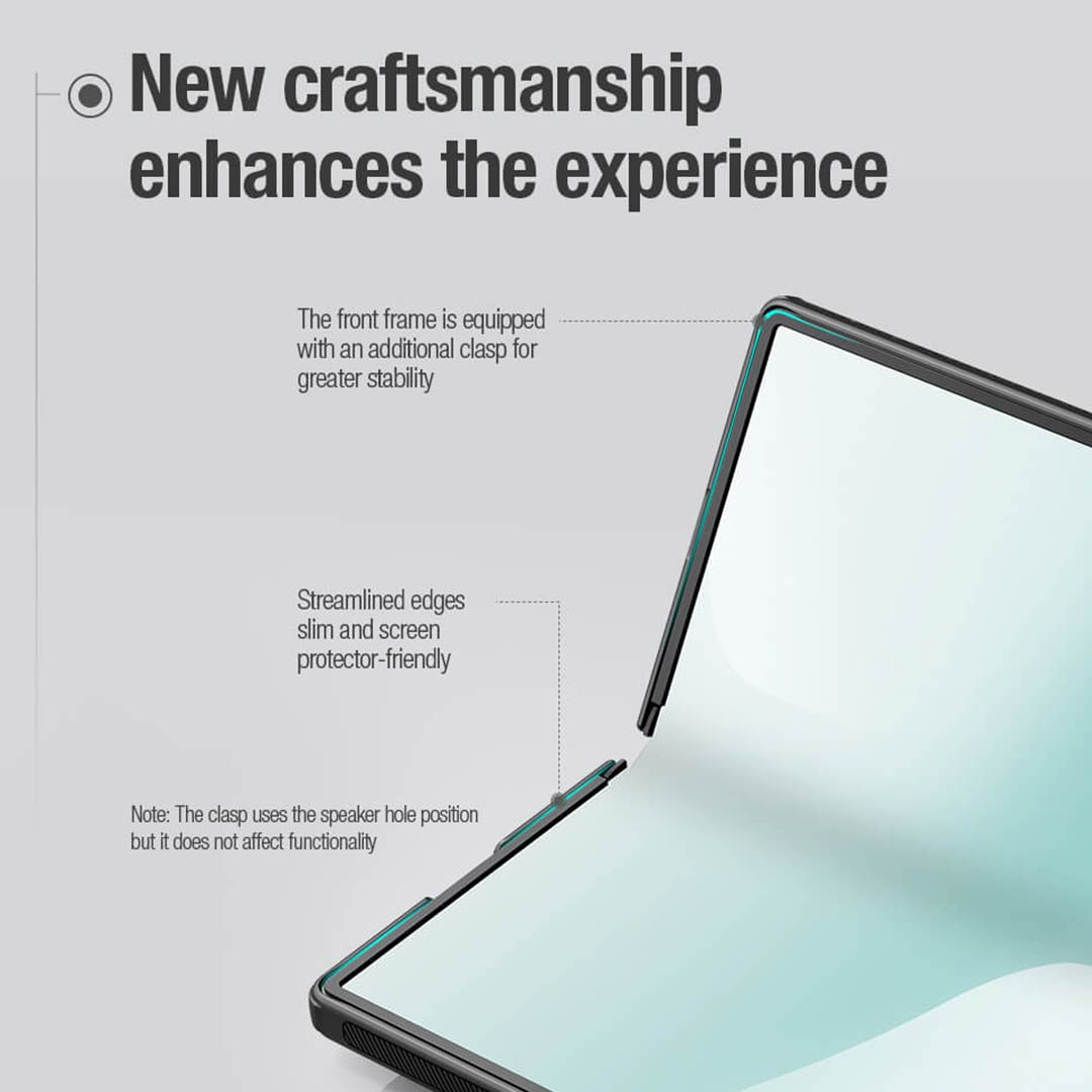 Nillkin Super Frosted Shield Fold Magnetic Matte Case For Galaxy Z Fold 7