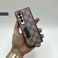 GC premium Leather Case with Back Stand For Fold  4