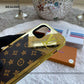 Premium Luxury Gold Plating with Leather Anti Skid Case
