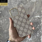 GC Luxury Leather Case with Gold Bumper