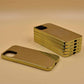 Golden Reflective Back Case