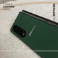 Leather Series Samsung Z Fold 3 - Green